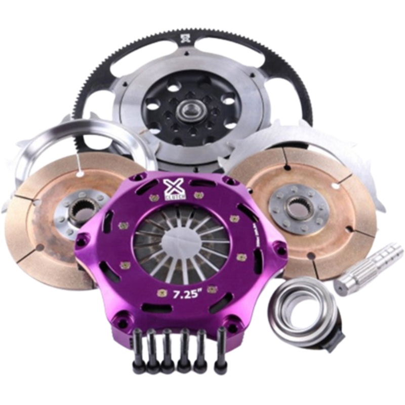 XClutch Twin Solid Ceramic Clutch Kit | 2017-2021 Honda Civic Type R (XKHN18537-2E)