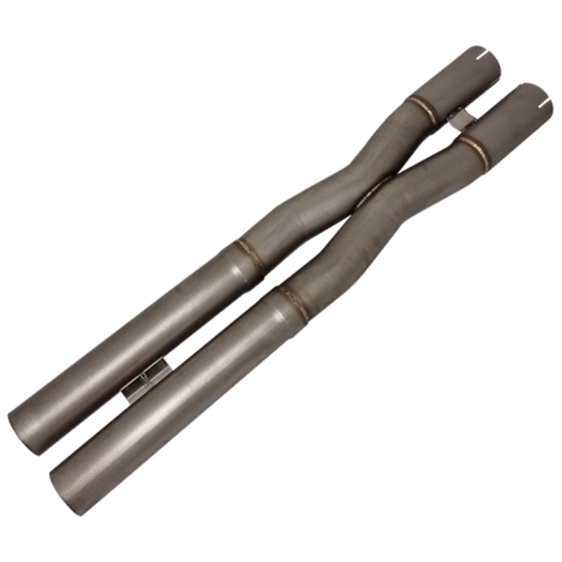 XForce Non-Resonated Mid-Pipe | 2010-2015 Chevrolet Camaro SS (ES-CC11-C2B)